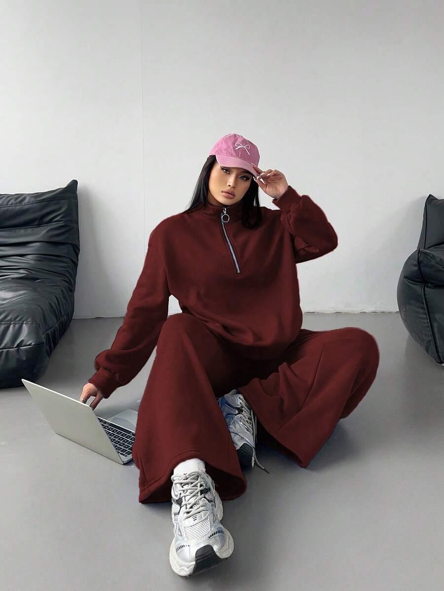 dwuczęściowy komplet spodnie bluza