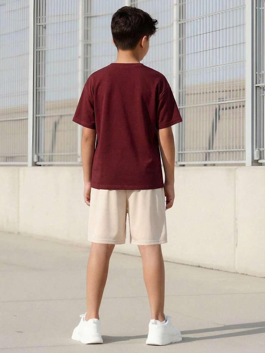 t-shirt spodenki komplet