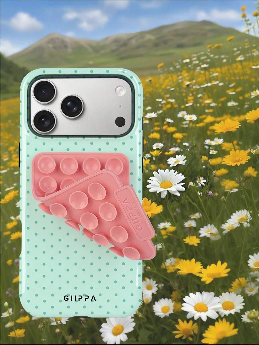 etui na telefon iphone 15 pro przyssawka zestaw