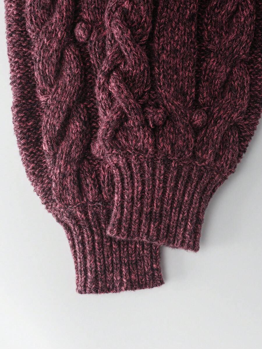 KRÓTKI SWETER DAMSKI Z GOLFEM