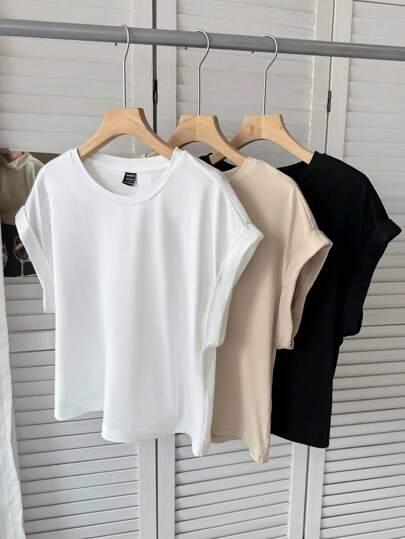 t-shirt z krótkim rękawem 3-pack