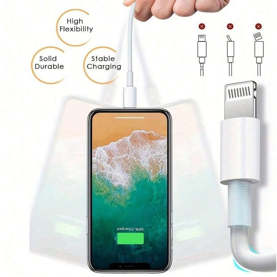 biały kabel do telefonu 