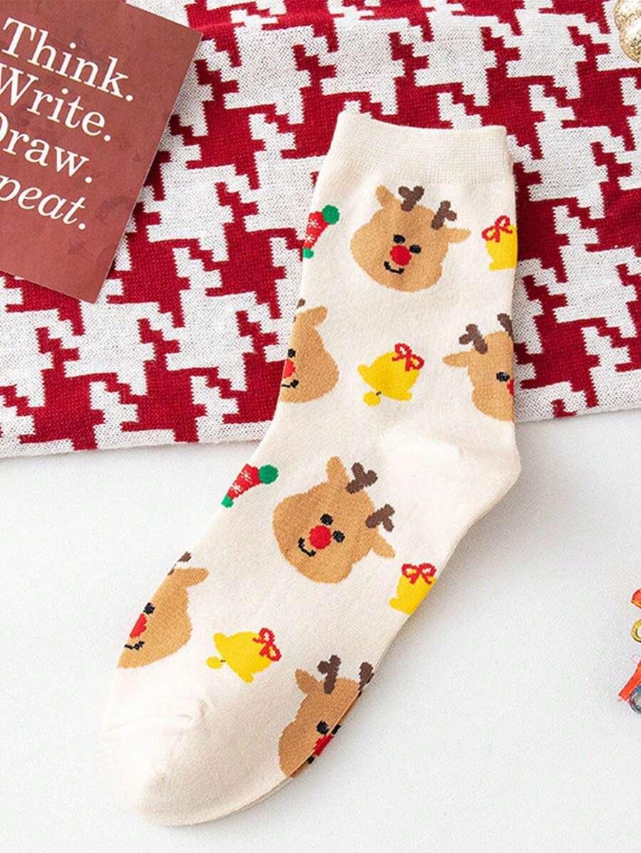 świąteczne skarpetki w Mikołaje