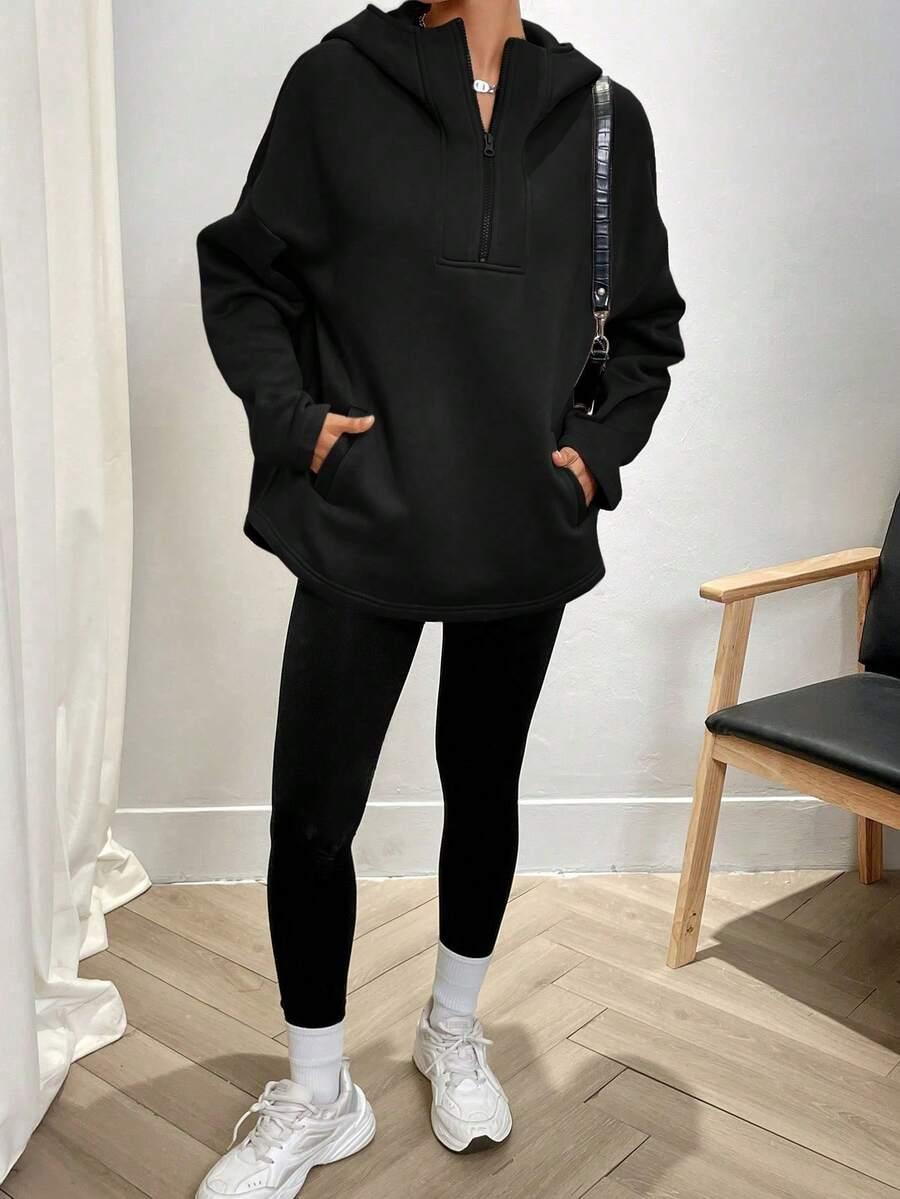 czarna bluza zamek