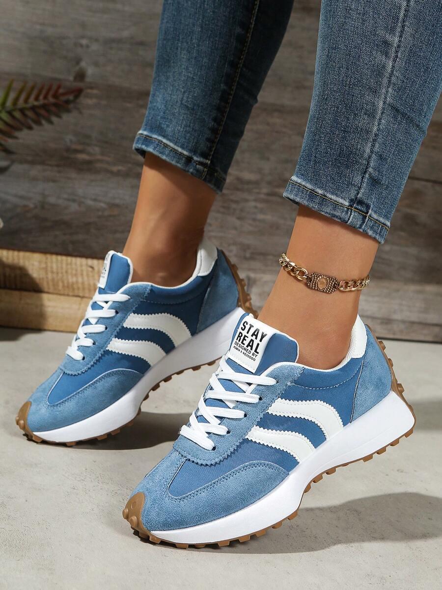 NIEBIESKIE DAMSKIE BUTY SPORTOWE