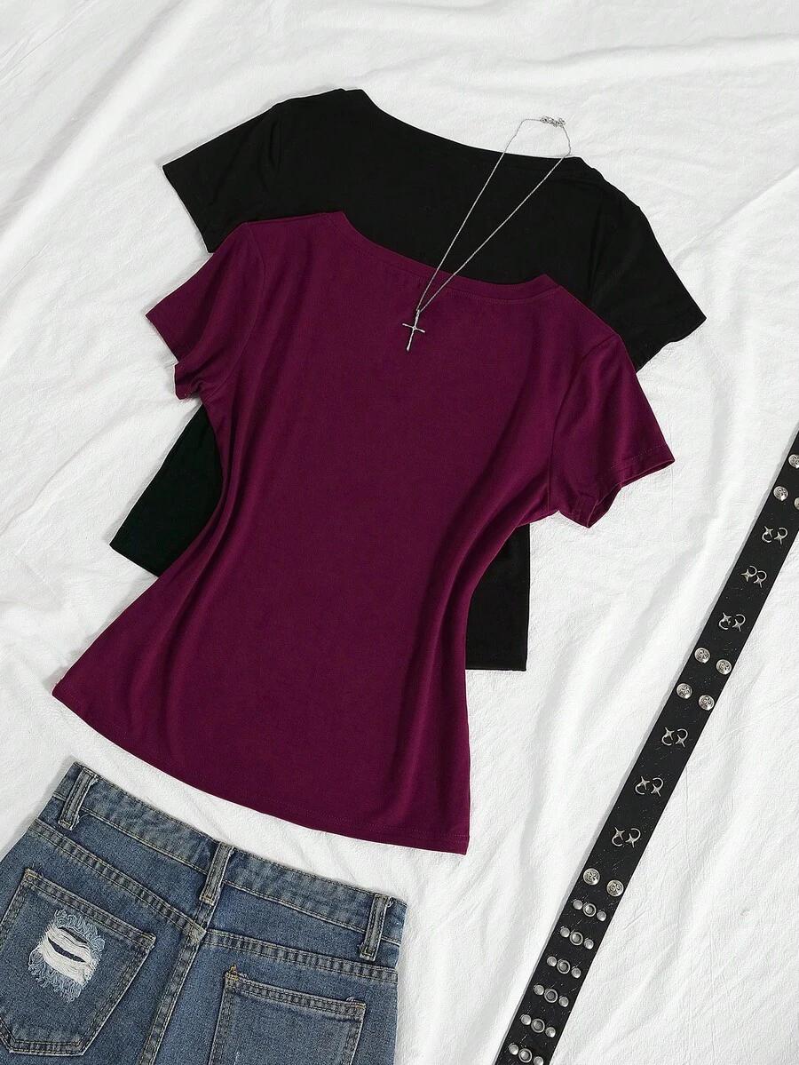 T-SHIRT V-NECK 2-PACK