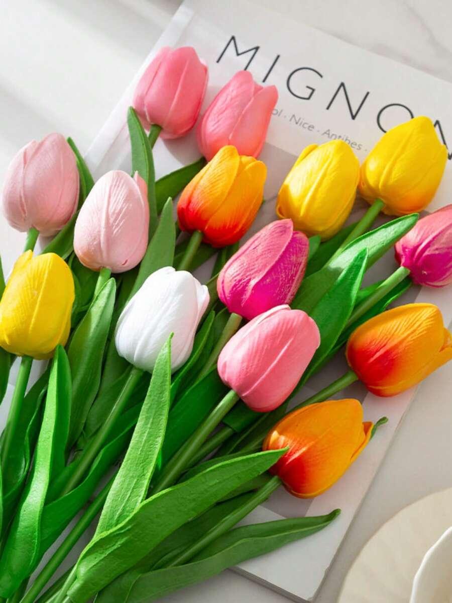 SZTUCZNE TULIPANY 7-SZT