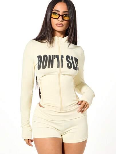 żółta bluza casual
