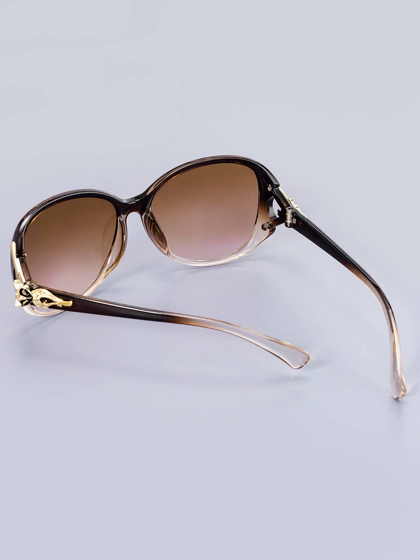 BRĄZOWE OKULARY PRZECIWSŁONECZNE