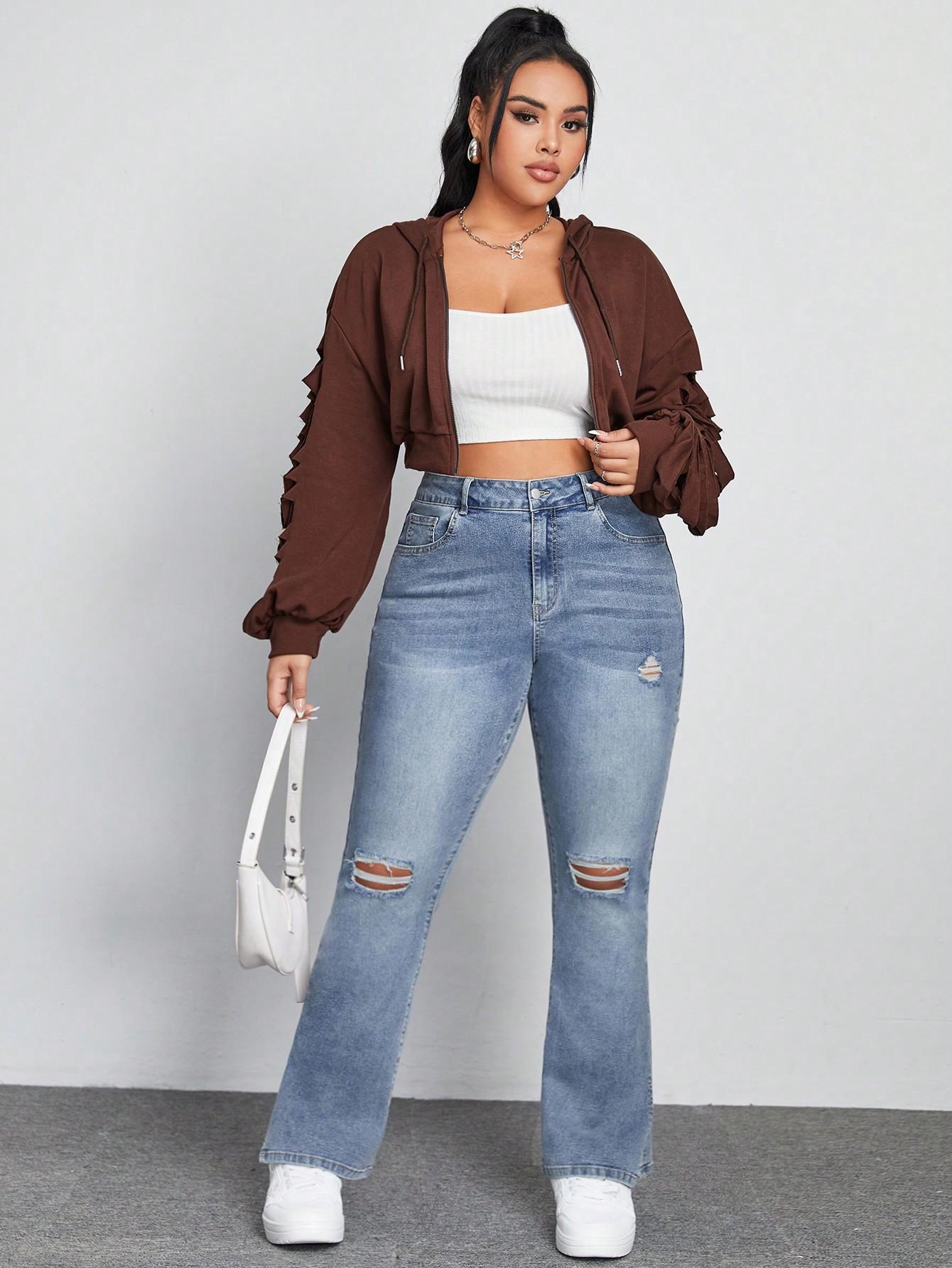 NIEBIESKIE SPODNIE JEANS