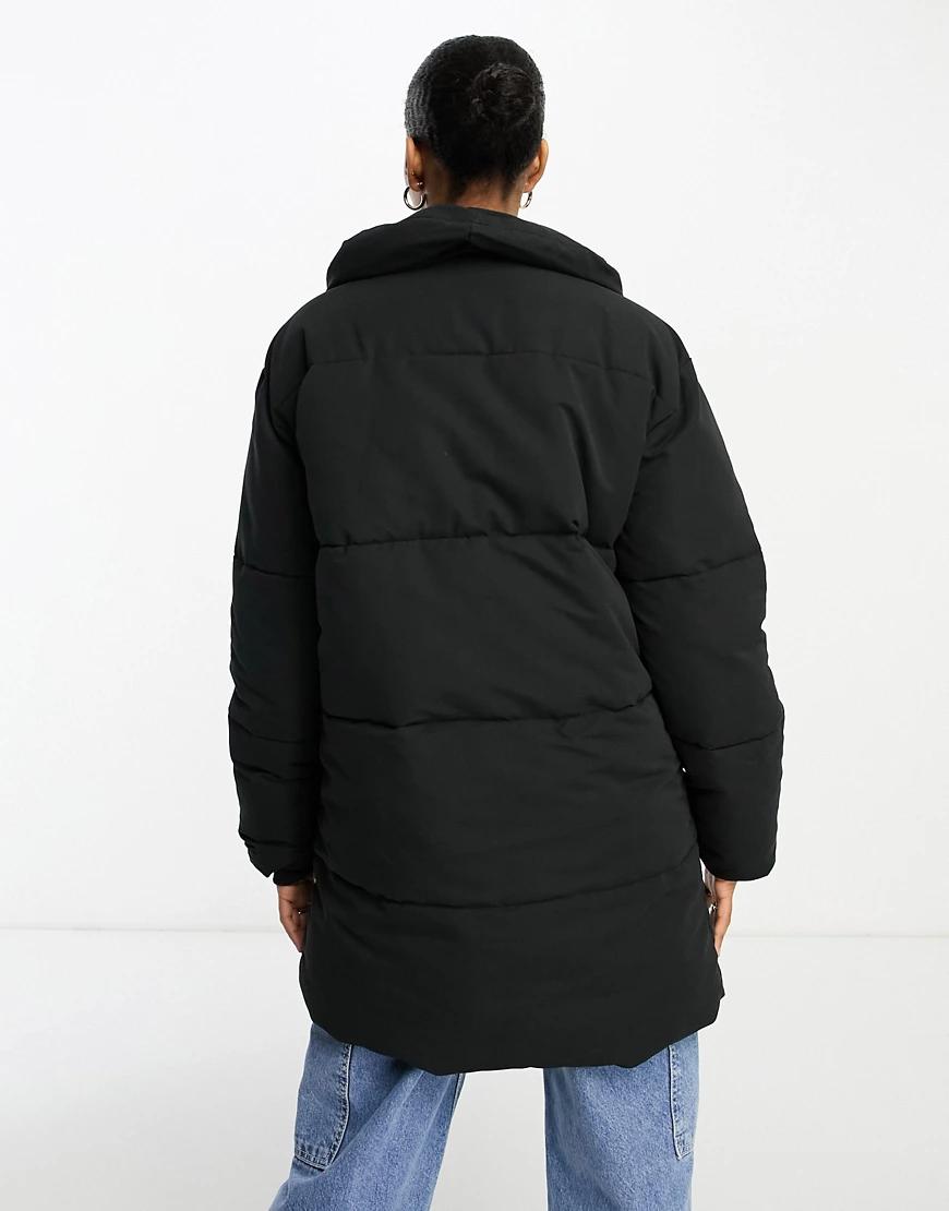 CZARNA KURTKA OVERSIZE PUFFER