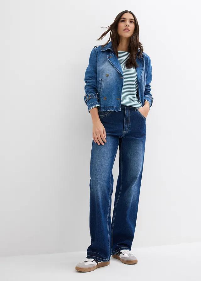 NIEBIESKIE SPODNIE JEANS