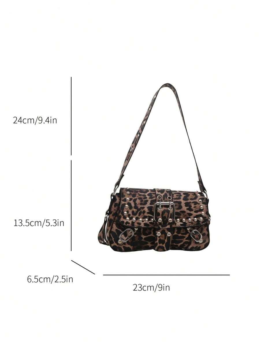 torebka na ramie animal print 