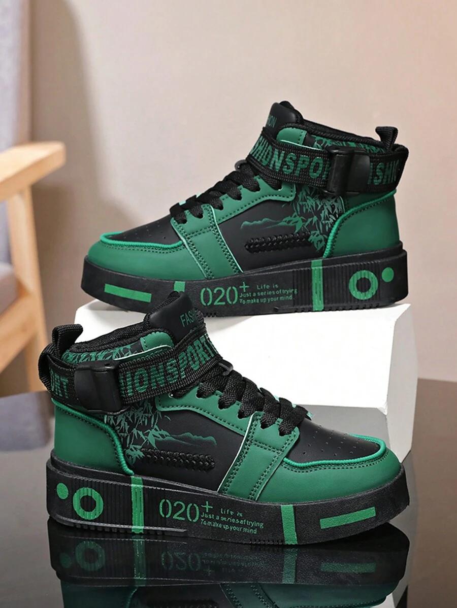 ZIELONE BUTY SPORTOWE