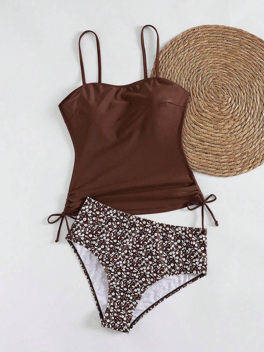 DWUCZĘŚCIOWY STRÓJ KĄPIELOWY ANIMAL PRINT