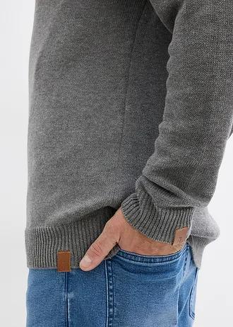 SWETER MĘSKI SZARY