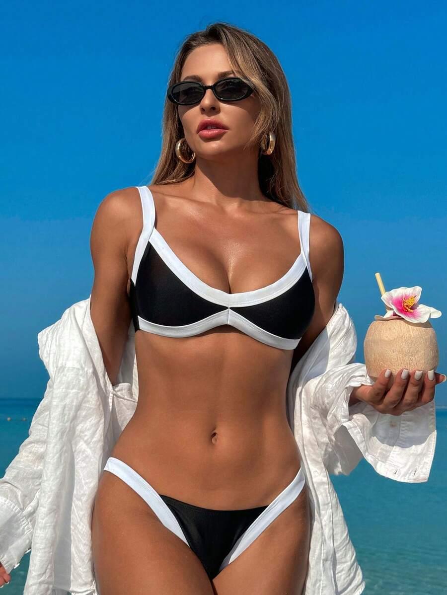 góra od bikini kontrast