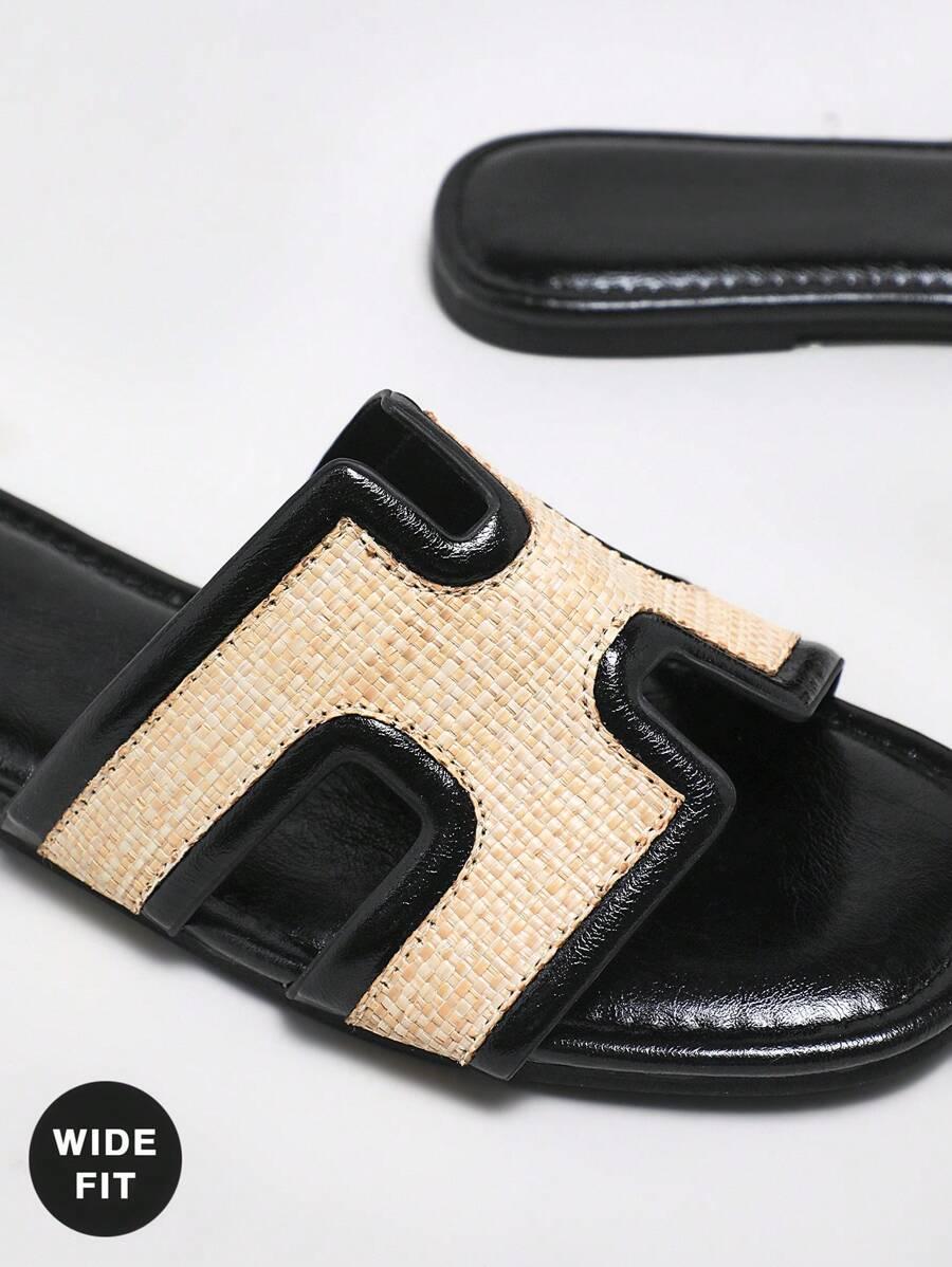 WSUWANE KLAPKI CASUAL kontrast