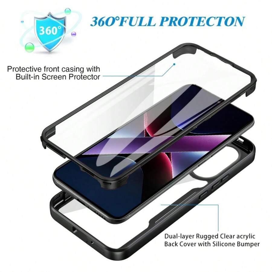 RÓŻOWE ETUI RAMKA NA XIAOMI REDMI NOTE 14 5G