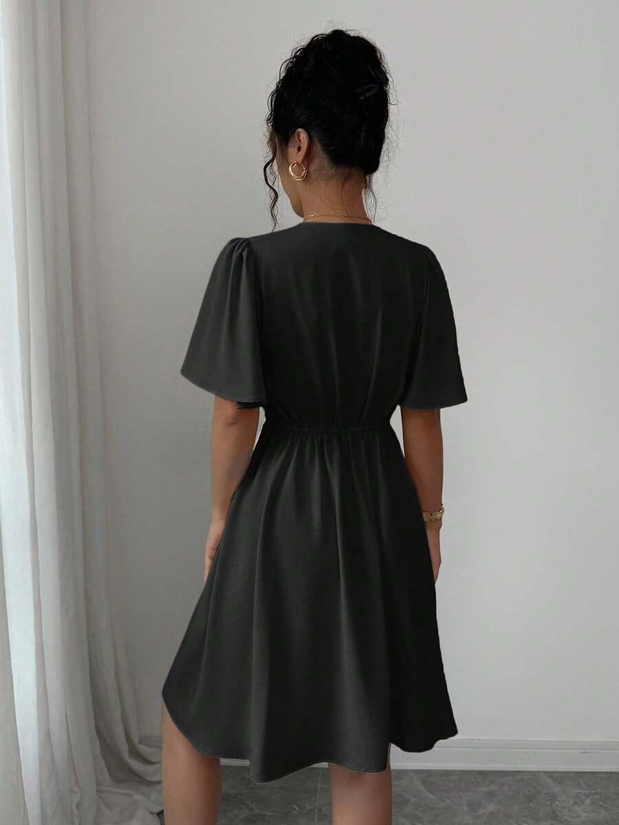 czarna sukienka mini