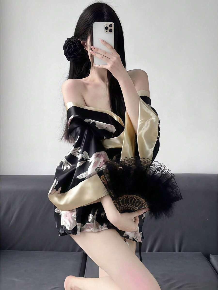 sukienka w stylu kimono