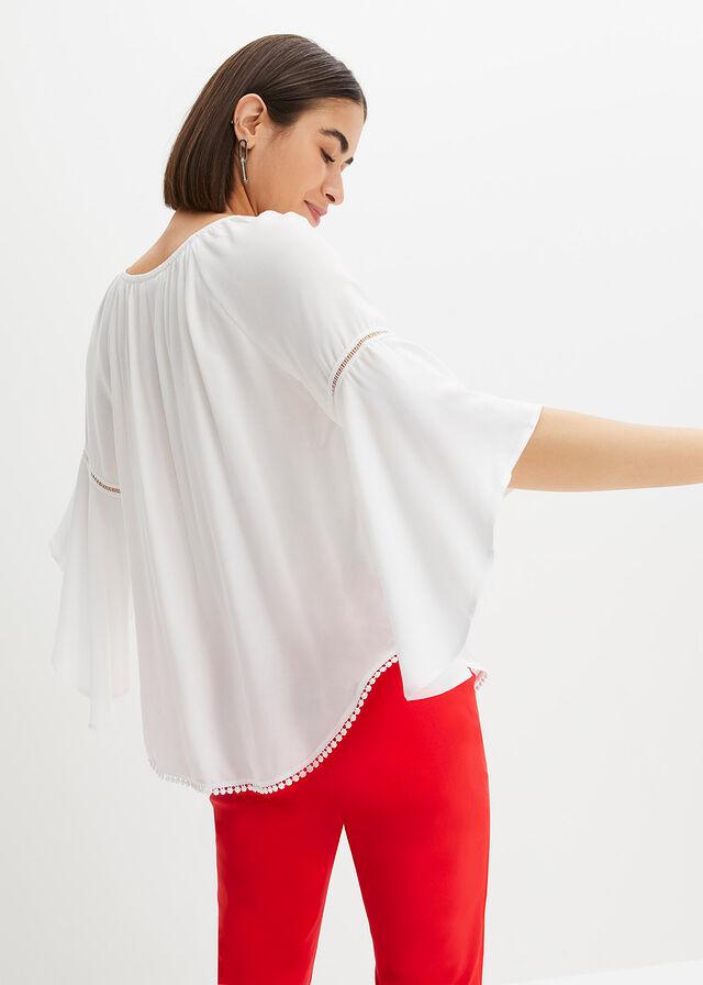 BIAŁA BLUZKA CASUAL