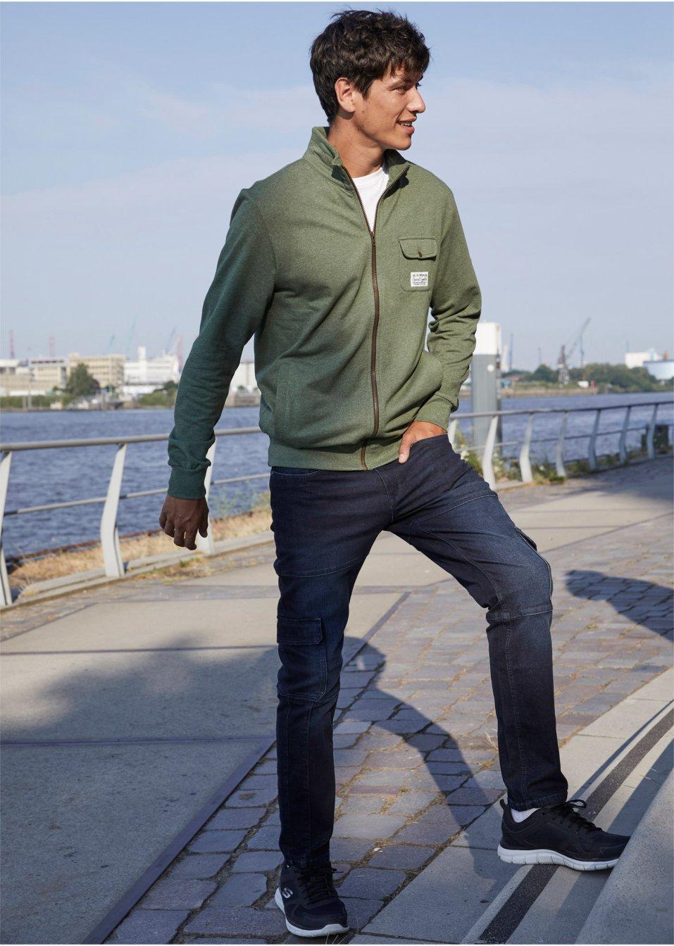 NIEBIESKIE SPODNIE JEANS