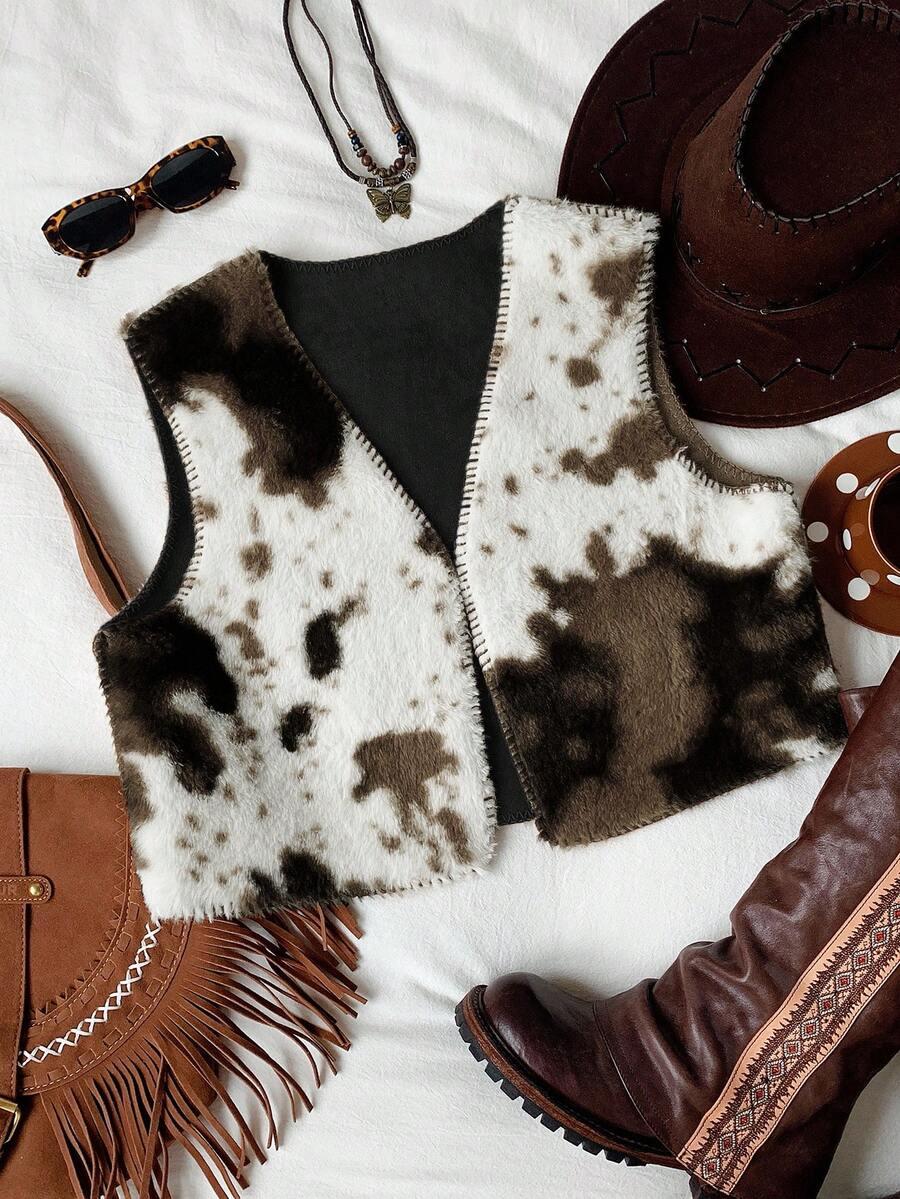 KAMIZELKA ANIMAL PRINT 