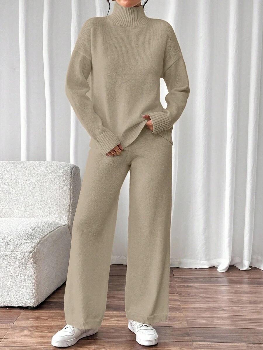 sweter spodnie komplet