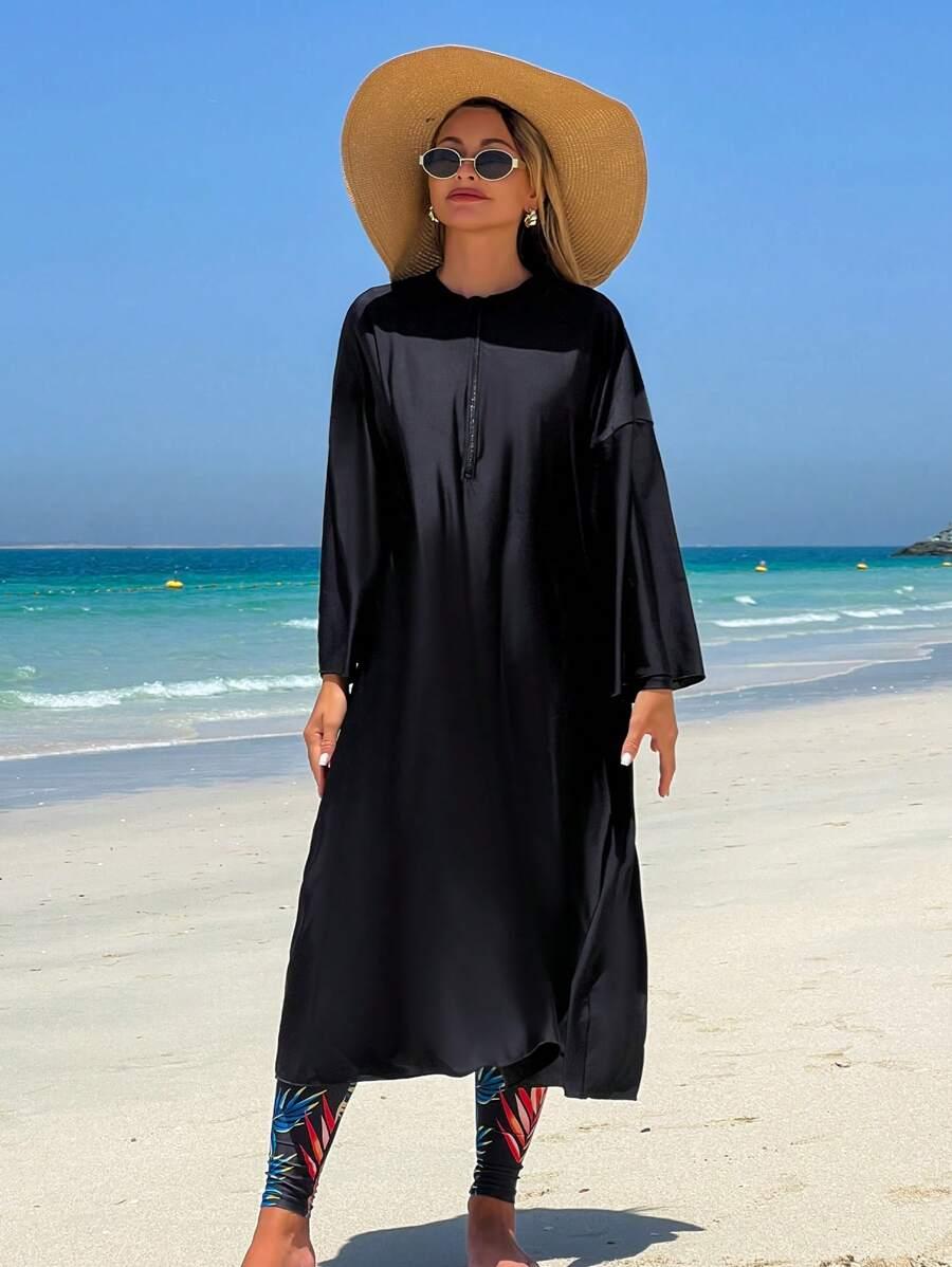 TRZYCZĘŚCIOWY STRÓJ KĄPIELOWY KOMPLET burkini