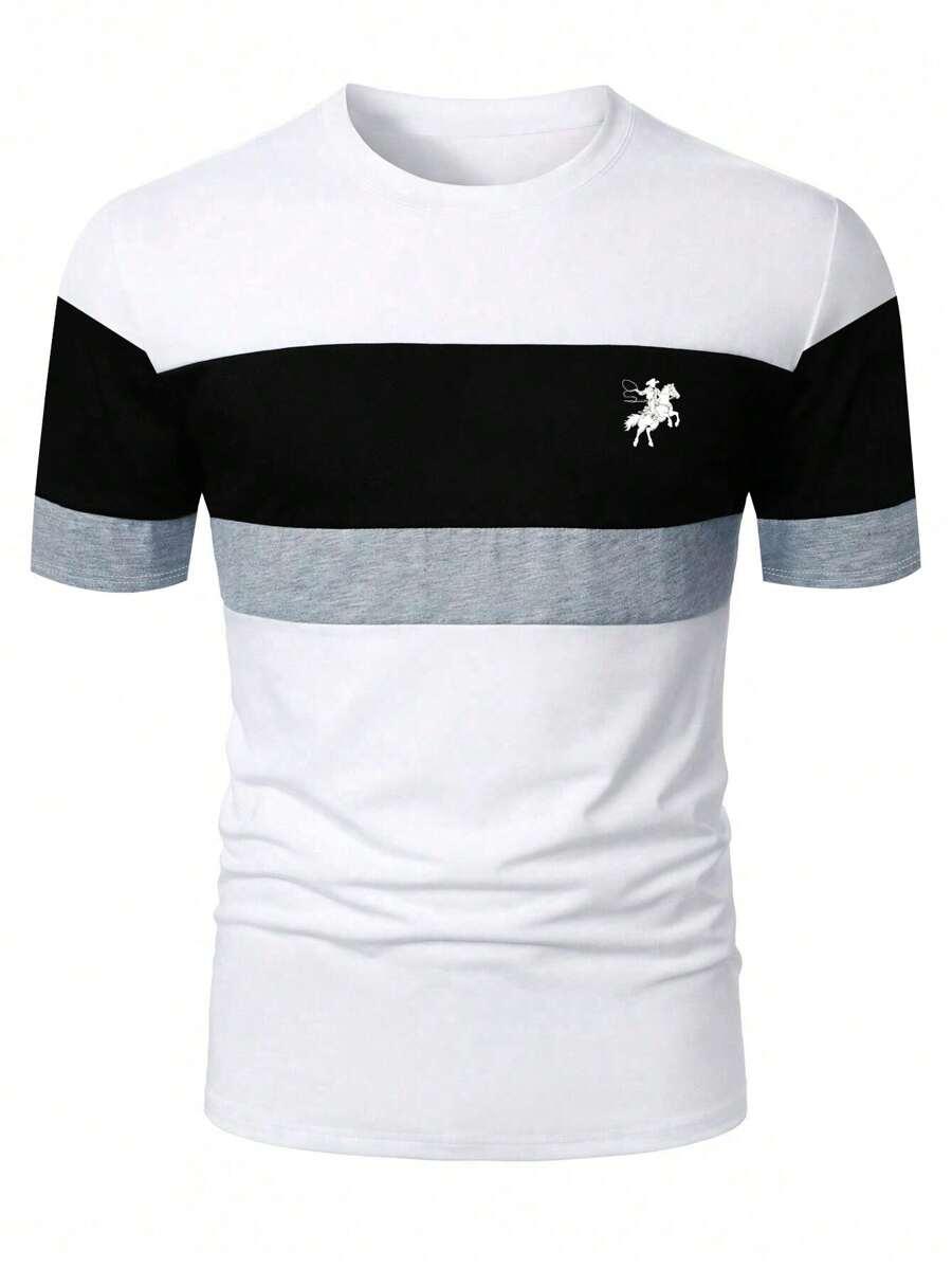 BIAŁY T-SHIRT PRINT