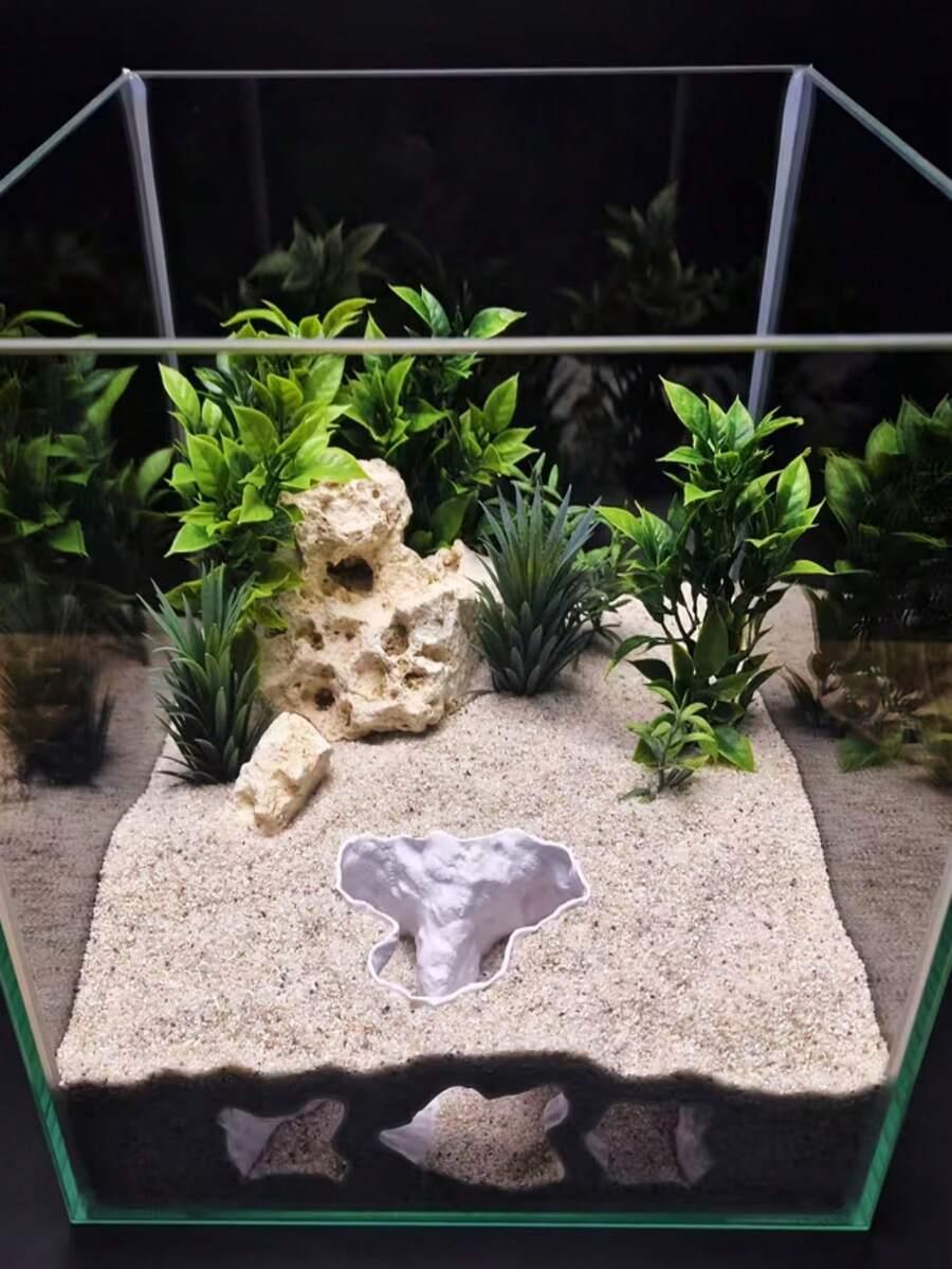 dekoracja 3d do akwarium