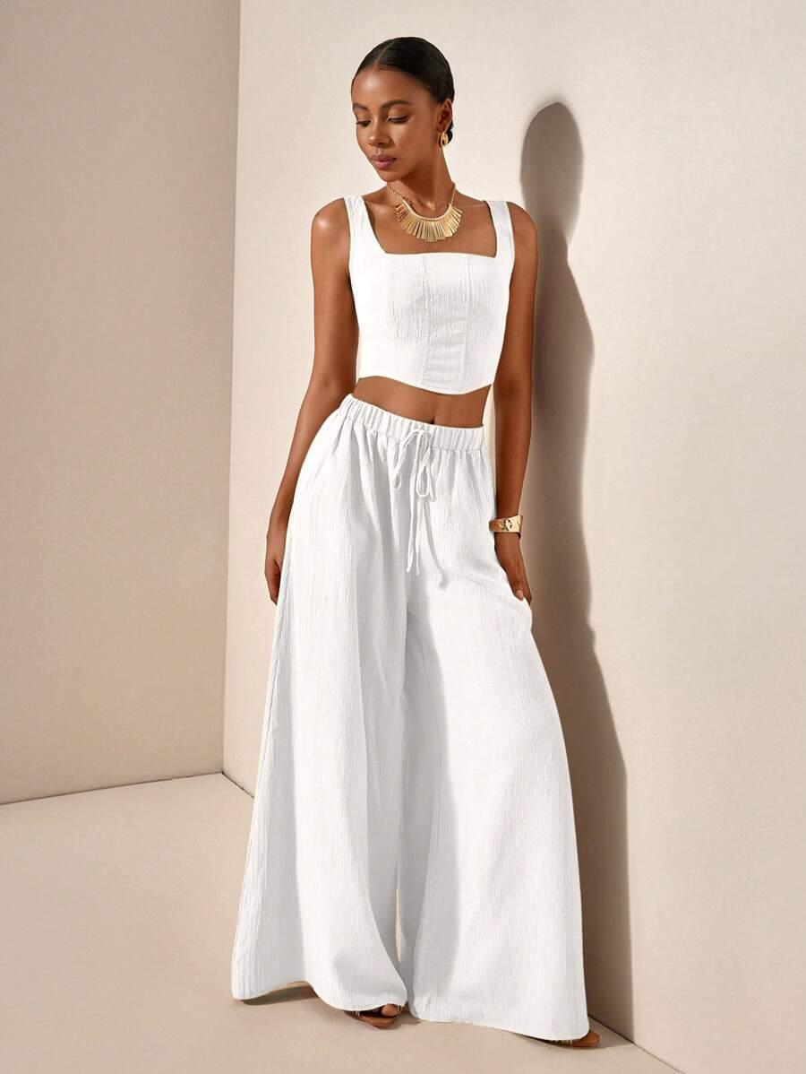 biały crop top zip tekstura