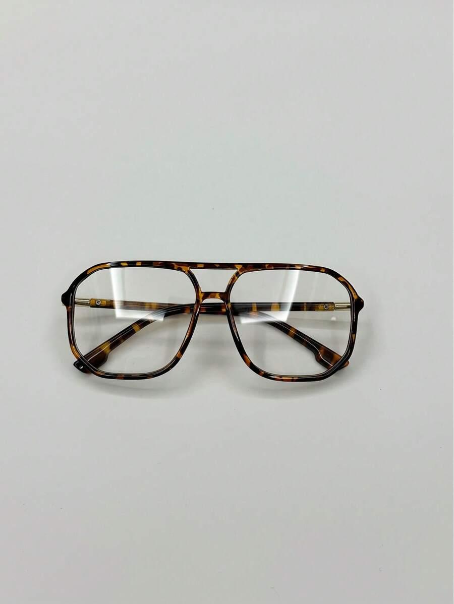 okulary zerówki animal print