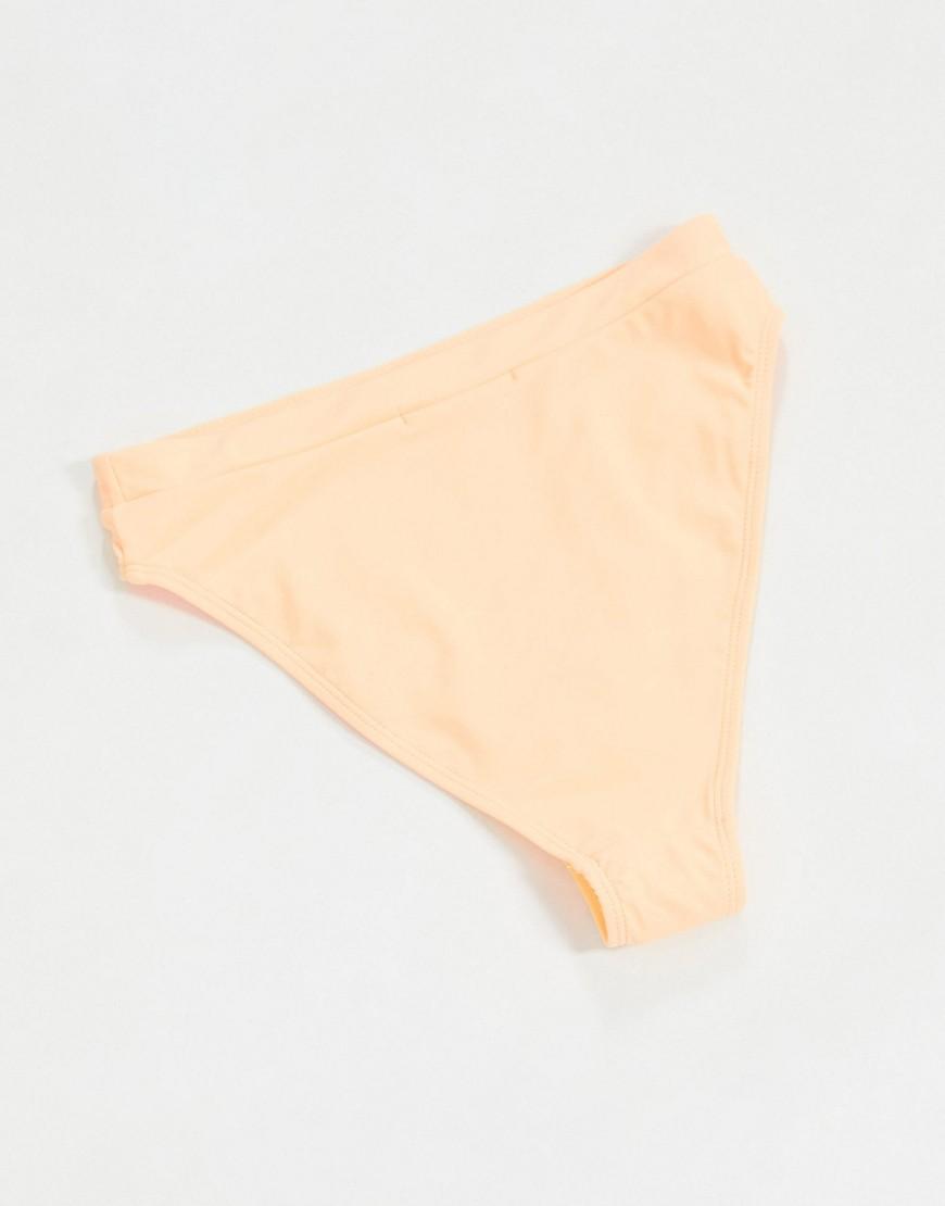 neonowy dół od bikini z wysokim stanem