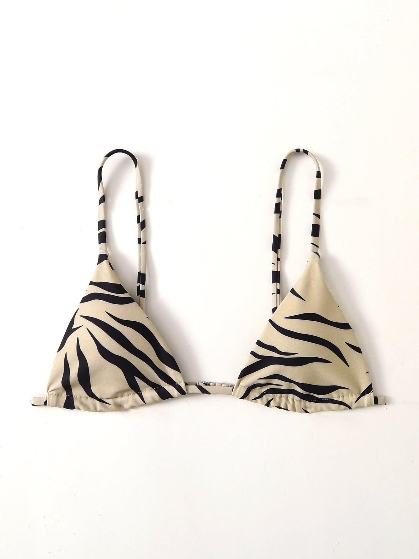 GÓRA OD BIKINI ANIMAL PRINT 