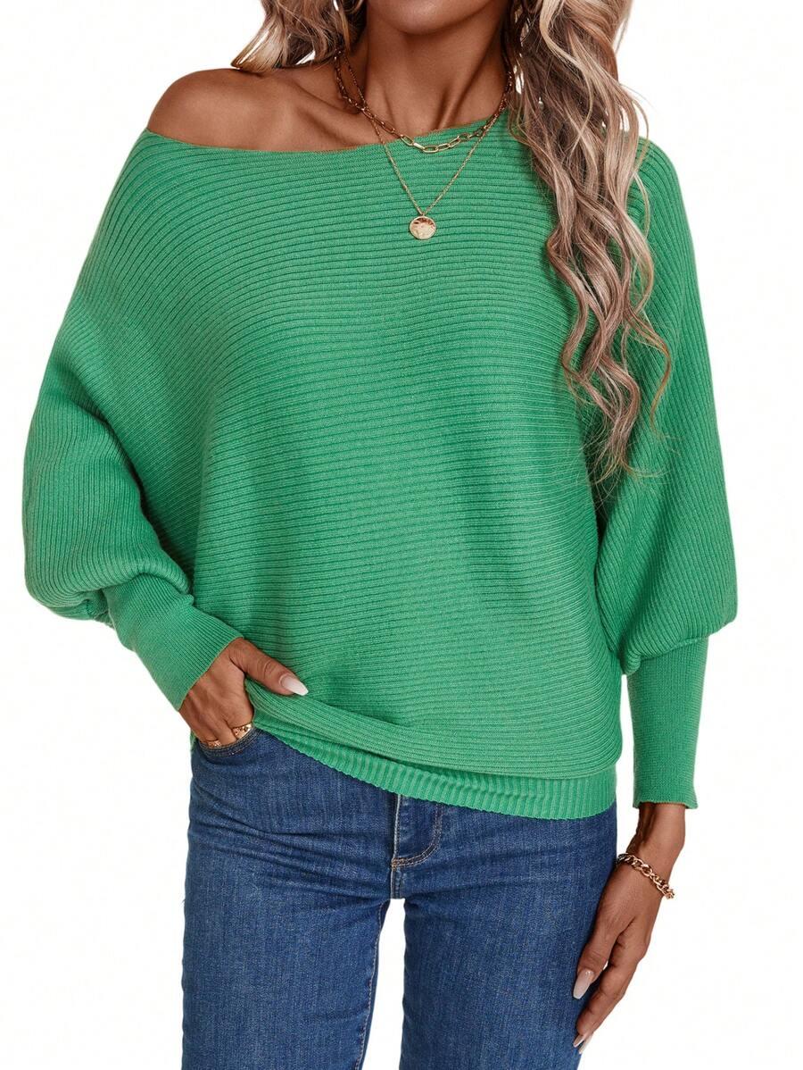 SWETER DAMSKI ASYMETRYCZNY REGULAR