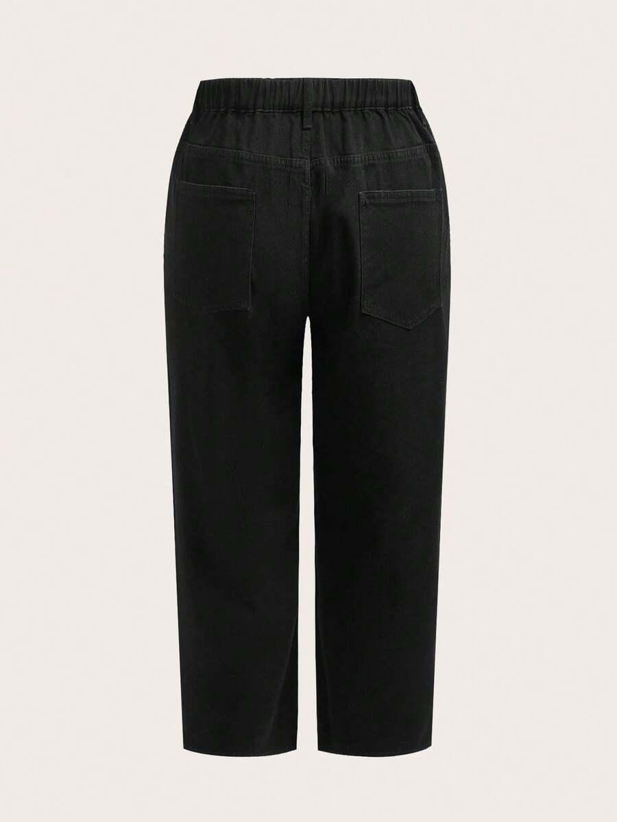 czarne spodnie jeans