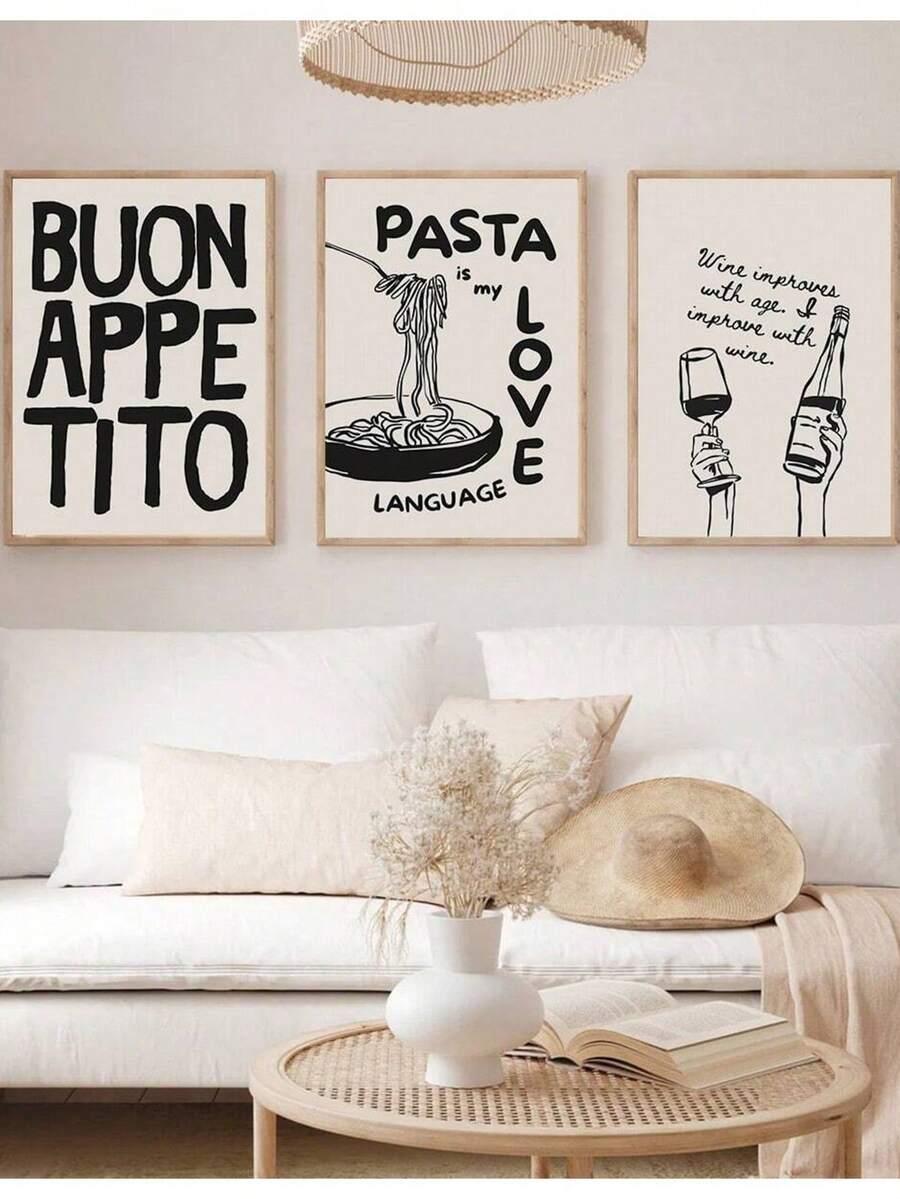 plakat dekoracja 3-pack 