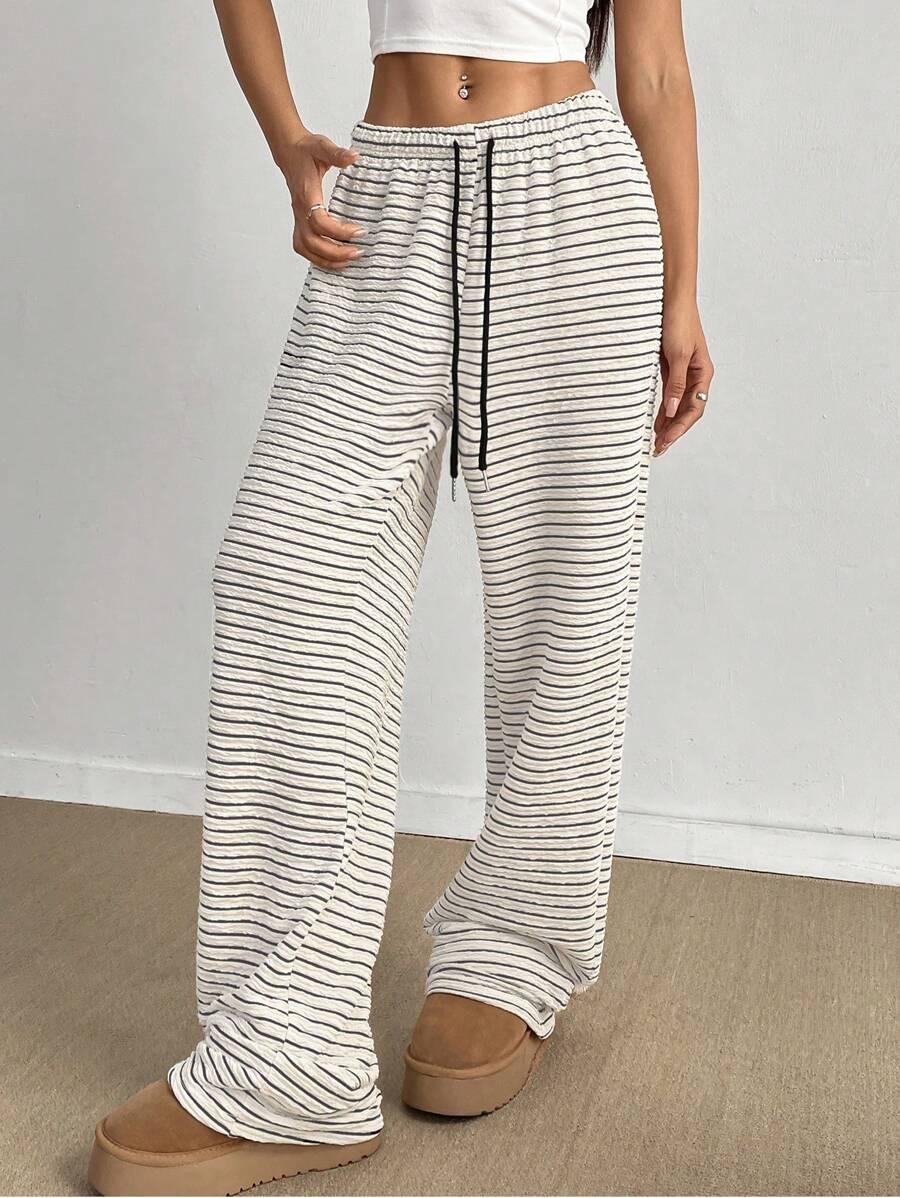 SPODNIE DAMSKIE CASUAL W PASKI