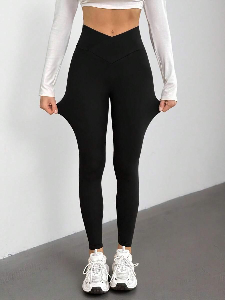 czarne legginsy 2-pack