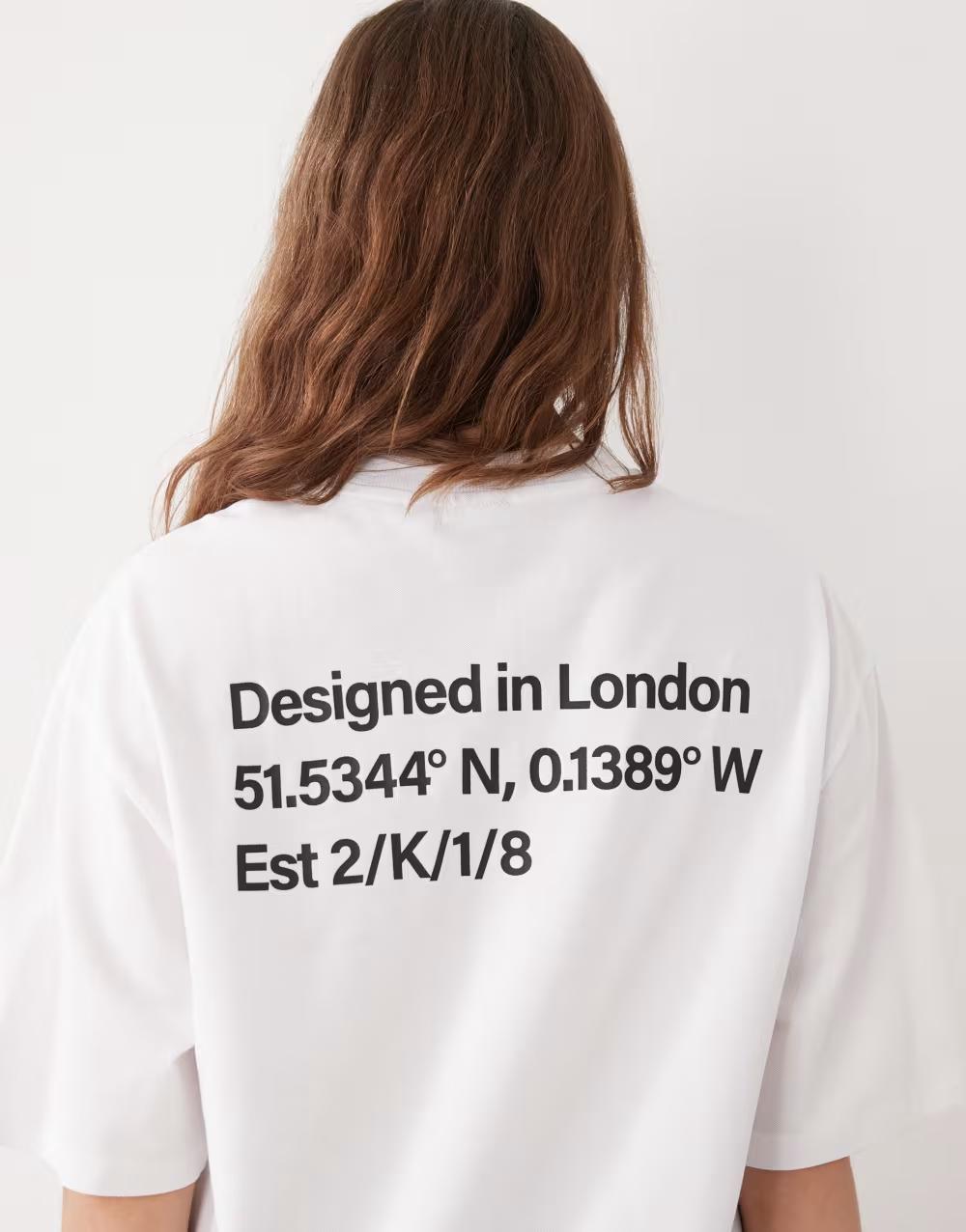 BIAŁY T-SHIRT KRÓTKI RĘKAW NADRUK