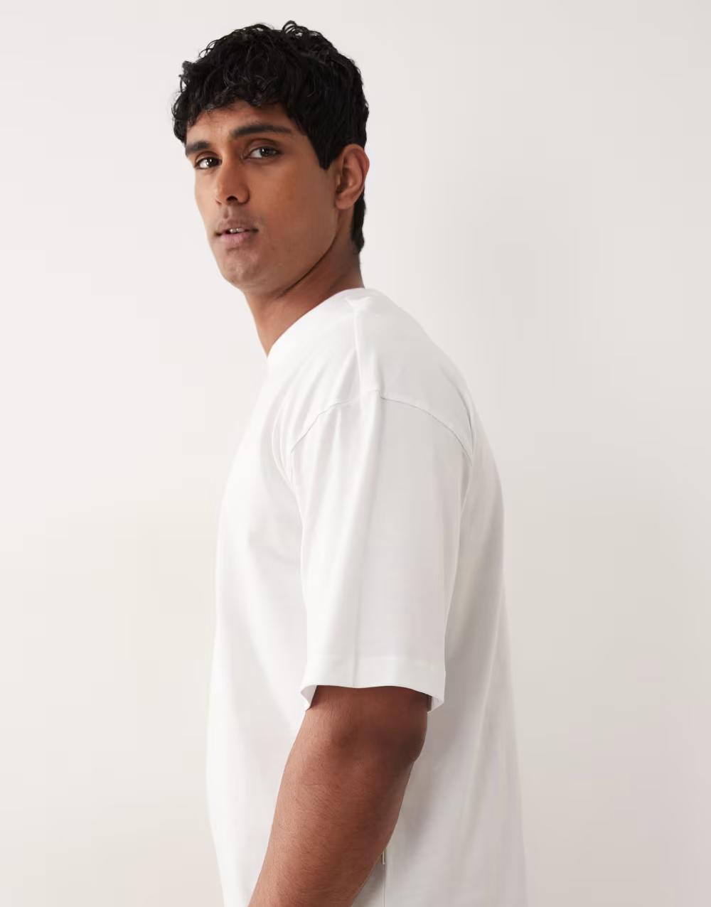 BIAŁY T-SHIRT BASIC