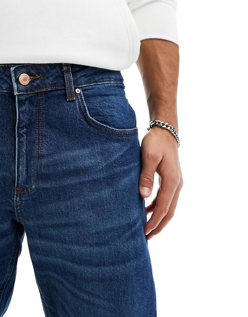 cieniowane spodnie rurki jeans 