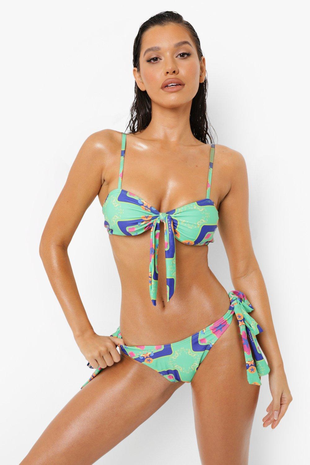 dół od bikini wzór 
