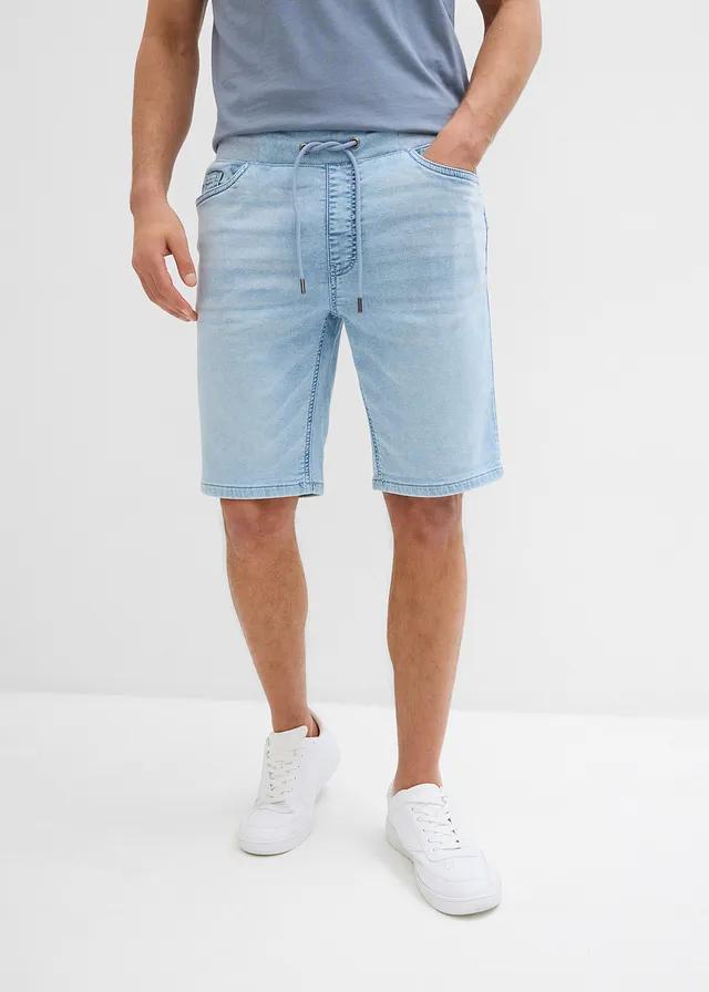 BERMUDY JEANSOWE MĘSKIE