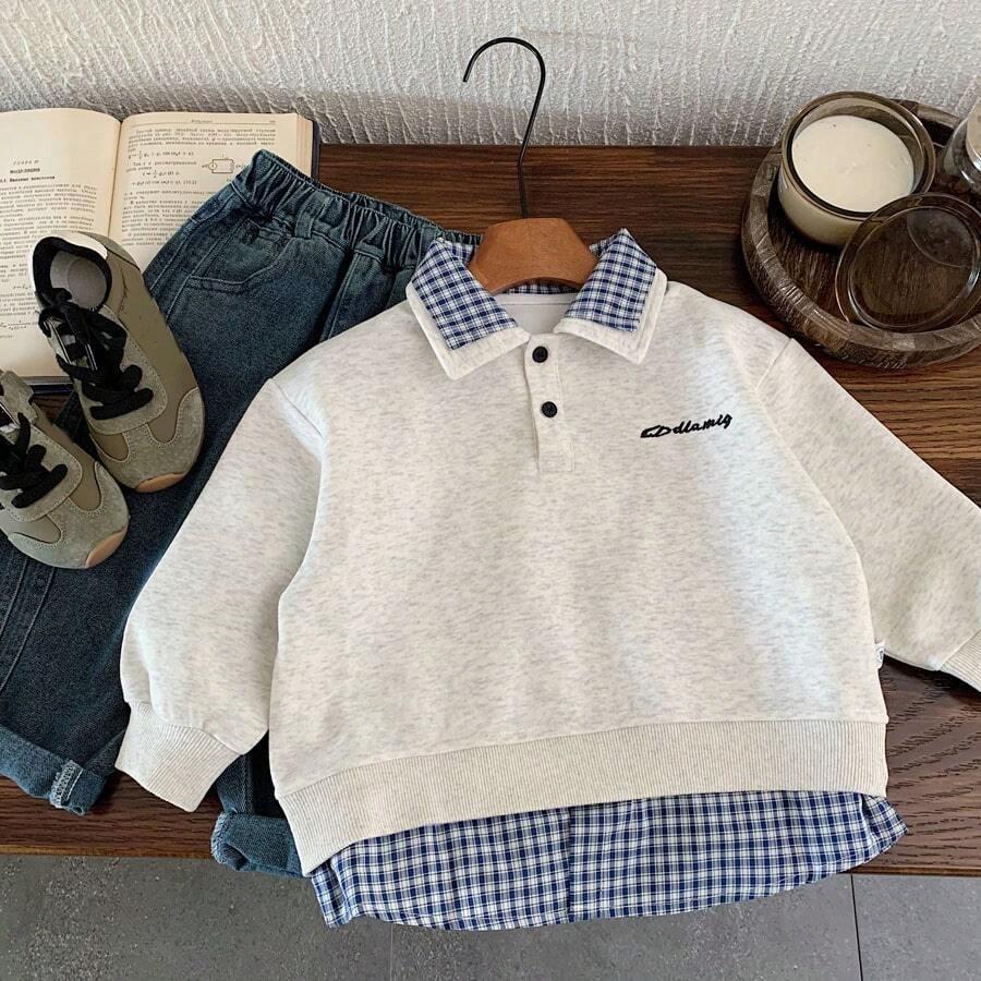 BLUZA 2w1 KOŁNIERZYK CASUAL