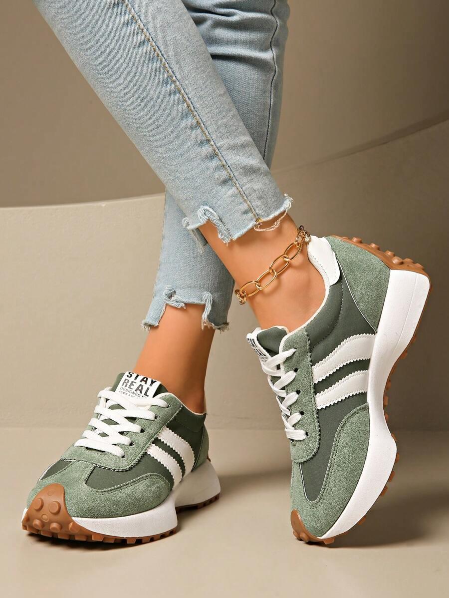 ZIELONE BUTY SPORTOWE