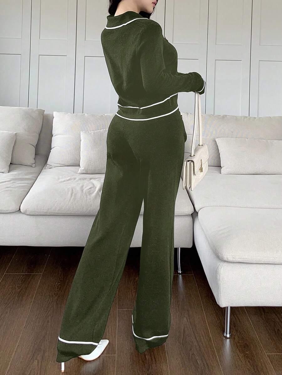SPODNIE SWETER KOMPLET 