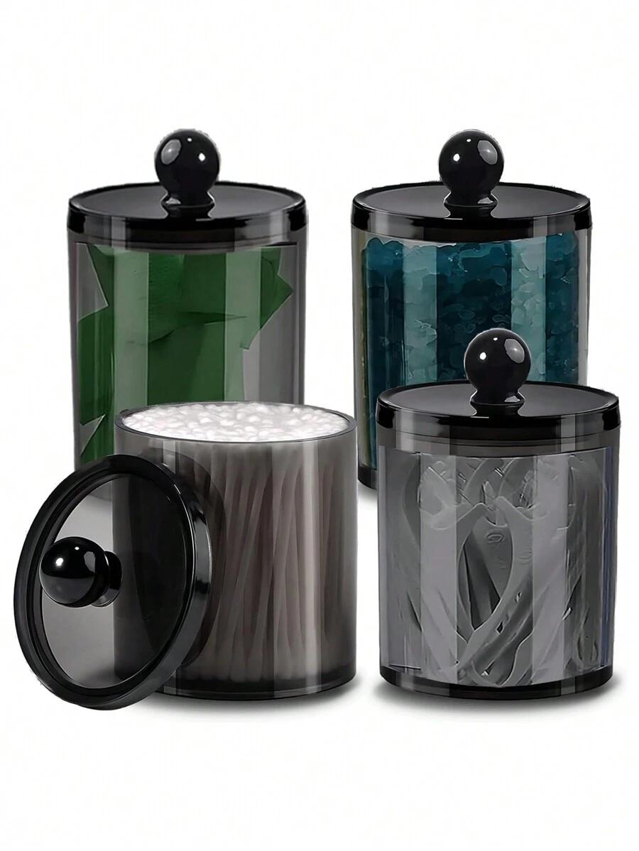 organizer łazienkowy na patyczki i waciki 3-pack